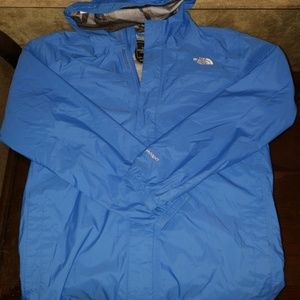 The North Face Boy's Blue Rain Jacket